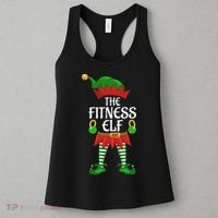 Fitness Elf Family Matching Group Christmas Party Women's Tank Top thumb 3