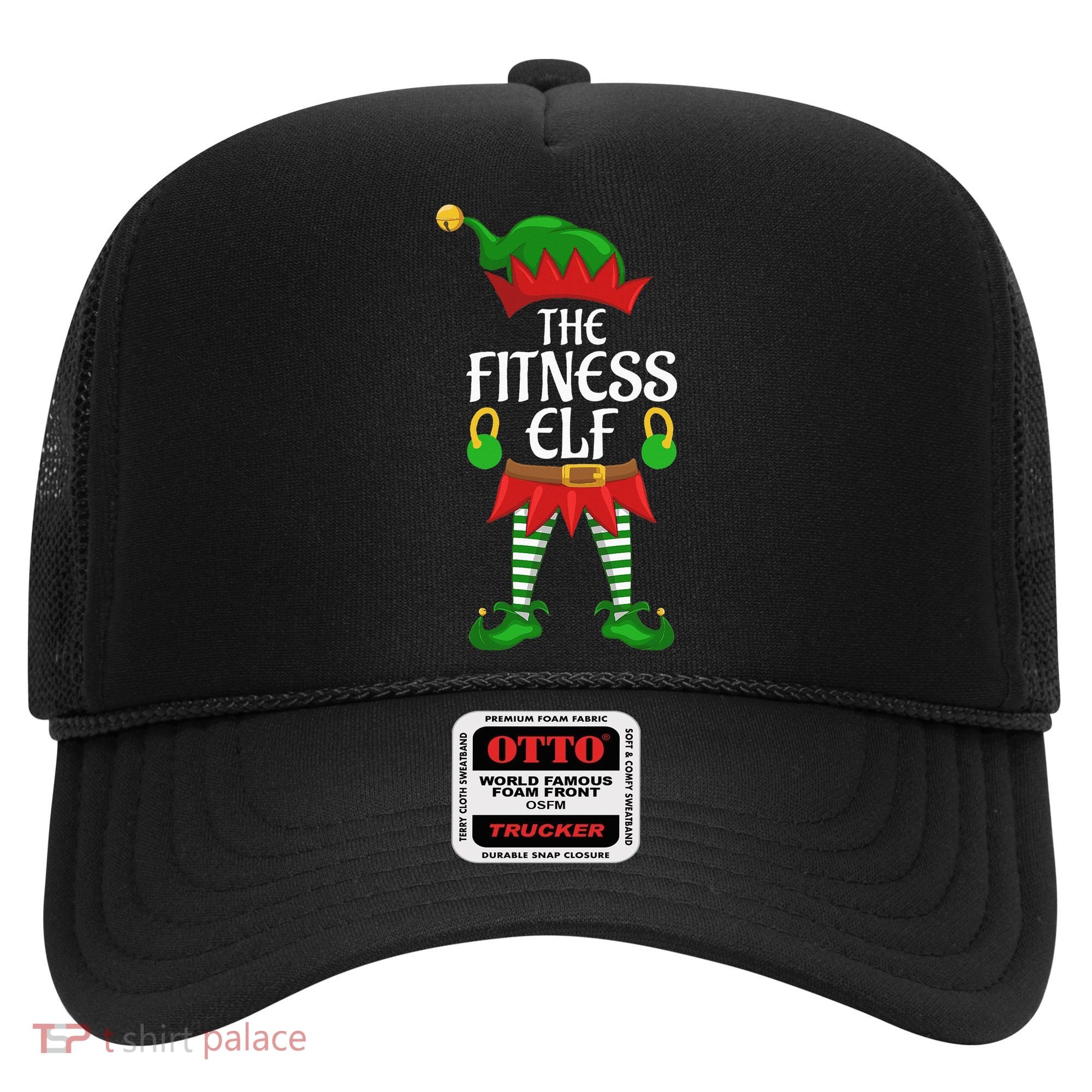 Fitness Elf Family Matching Group Christmas Party Hat