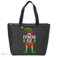 Fitness Elf Family Matching Group Christmas Party Tote Bag thumb 0