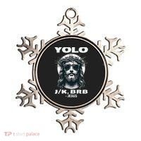 Funny Easter Gifts Christian Resurrection Yolo Jk Brb Jesus Ornament thumb 0