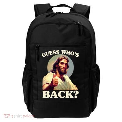 Funny Easter Guess Whos Back Jesus Backpack