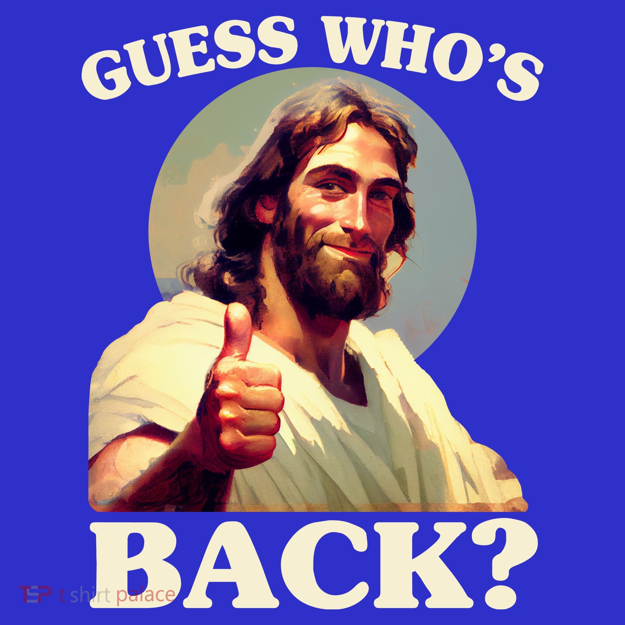 Funny Easter Guess Whos Back Jesus Tumbler