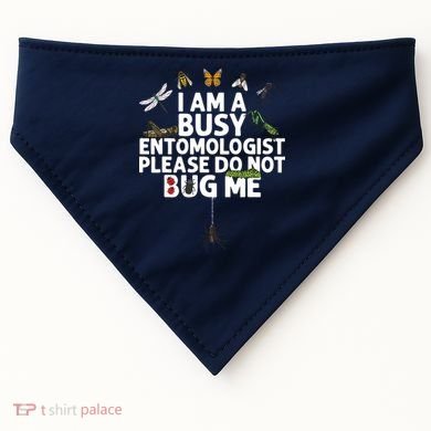 Funny Entomology Gift For Men Women Bug Lovers USA-Made Doggie Bandana