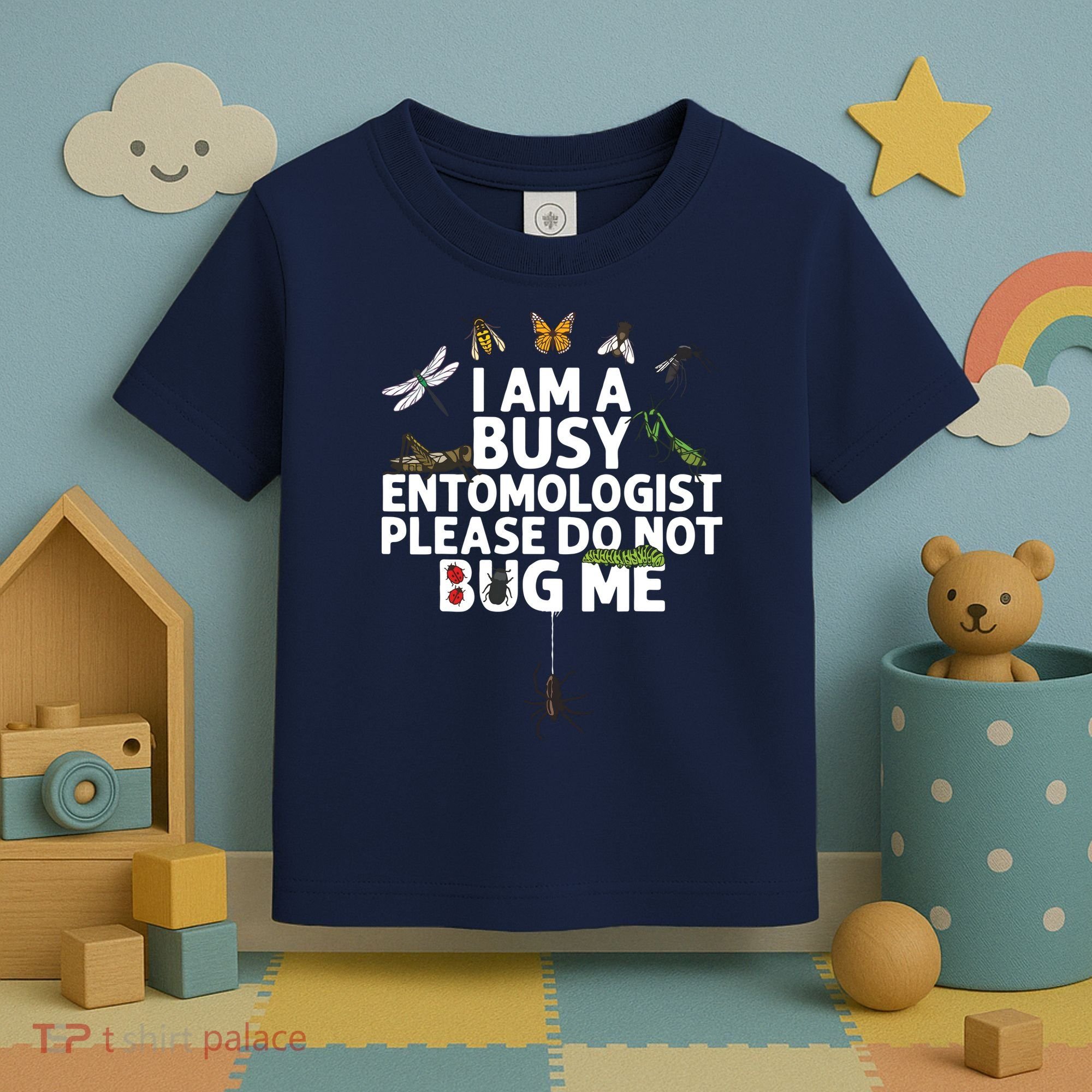 Funny Entomology Gift For Men Women Bug Lovers Toddler T-Shirt