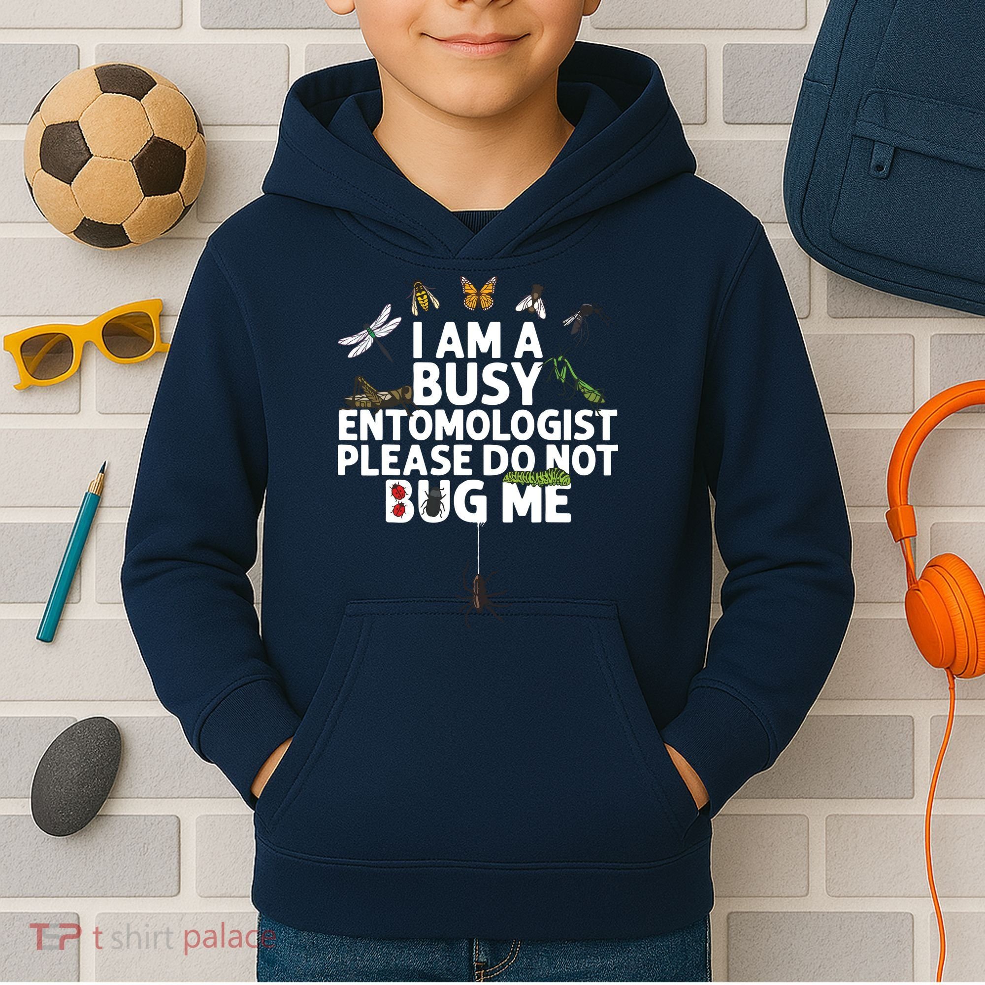 Funny Entomology Gift For Men Women Bug Lovers Kids Hoodie