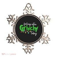 Feeling Extra Grinchy Today Christmas Lights Xmas Clothing Ornament thumb 0