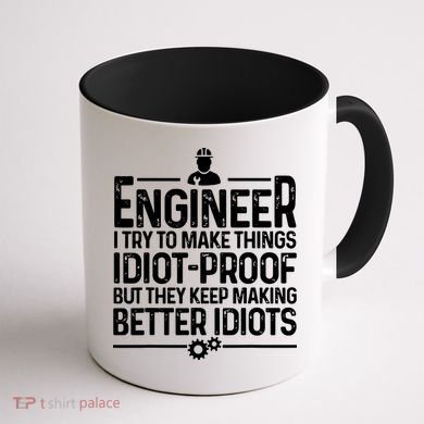 Funny Engineer Gift For Men Women Cool Engineering Mechanic Coffee Mug back