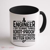 Funny Engineer Gift For Men Women Cool Engineering Mechanic Coffee Mug thumb 1