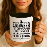 Funny Engineer Gift For Men Women Cool Engineering Mechanic Coffee Mug thumb 3