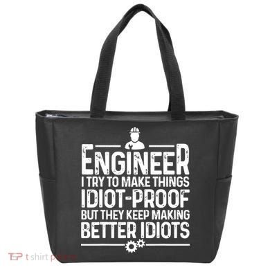 Funny Engineer Gift For Men Women Cool Engineering Mechanic Tote Bag