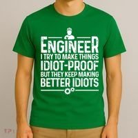 Funny Engineer Gift For Men Women Cool Engineering Mechanic T-Shirt thumb 3