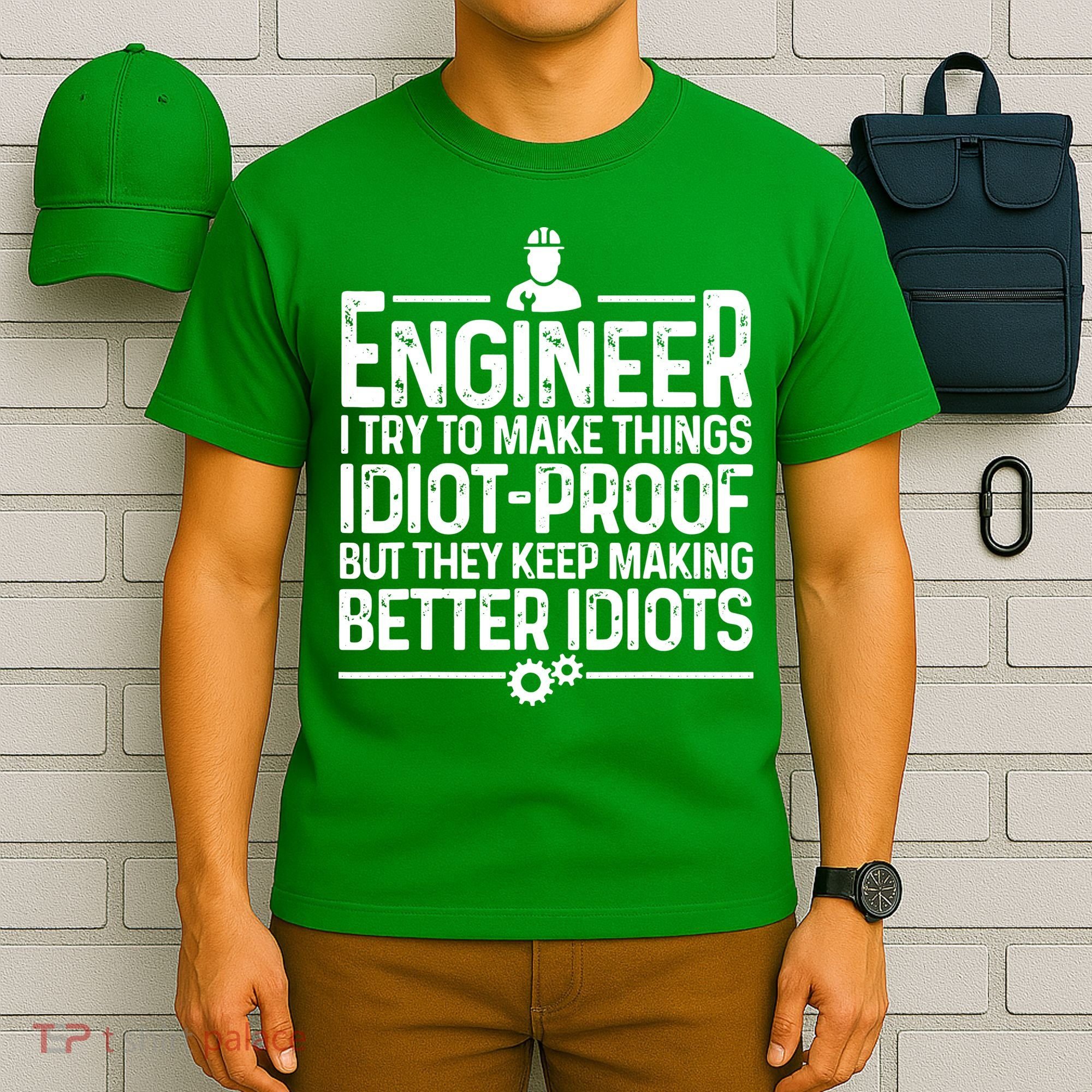 Funny Engineer Gift For Men Women Cool Engineering Mechanic T-Shirt