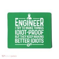 Funny Engineer Gift For Men Women Cool Engineering Mechanic Mousepad thumb 0