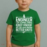 Funny Engineer Gift For Men Women Cool Engineering Mechanic Toddler T-Shirt thumb 2