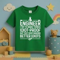 Funny Engineer Gift For Men Women Cool Engineering Mechanic Toddler T-Shirt thumb 3
