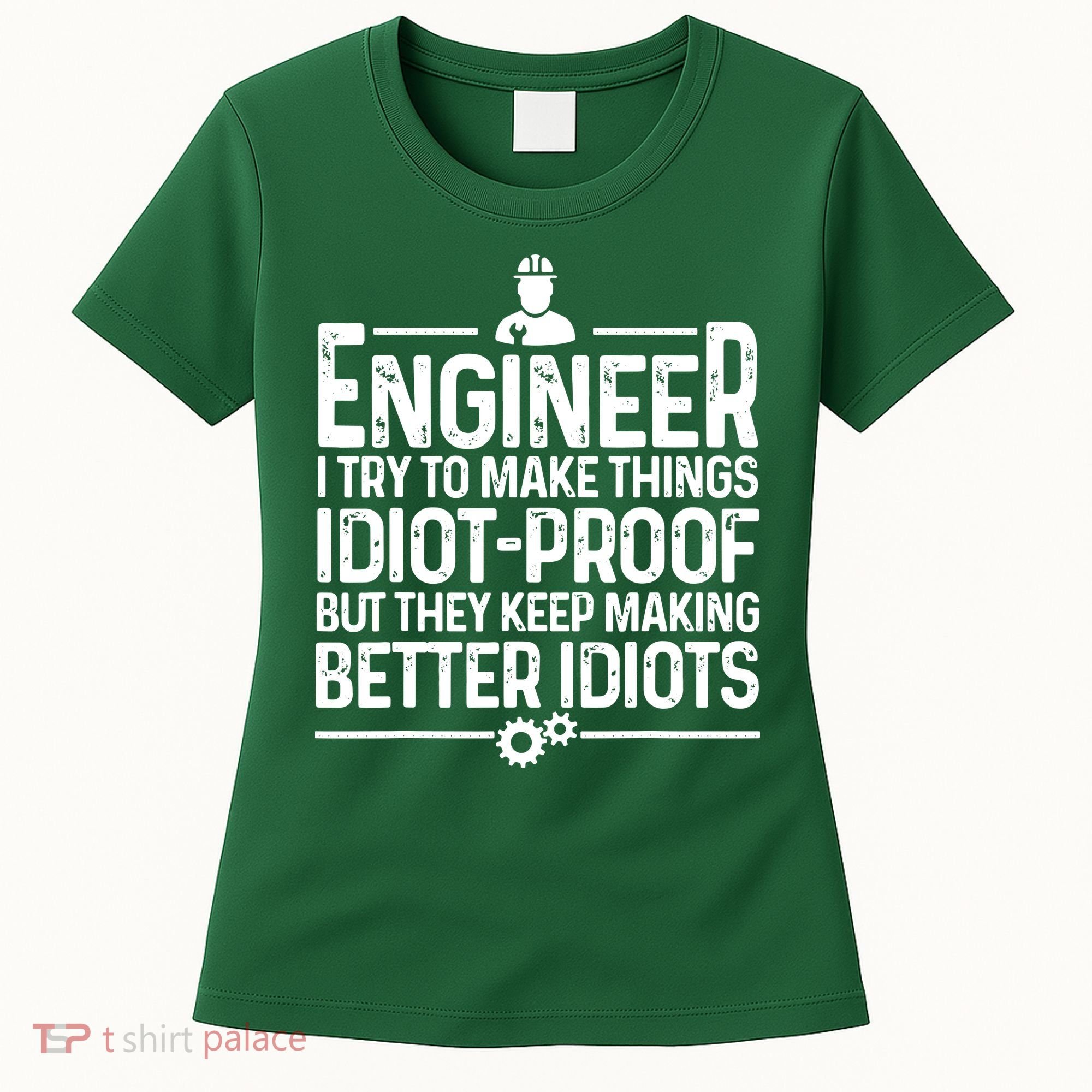 Funny Engineer Gift For Men Women Cool Engineering Mechanic Women's T-Shirt