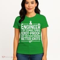 Funny Engineer Gift For Men Women Cool Engineering Mechanic Women's T-Shirt thumb 4