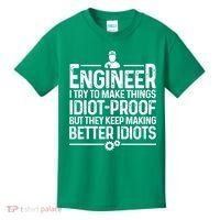 Funny Engineer Gift For Men Women Cool Engineering Mechanic Kids T-Shirt thumb 0