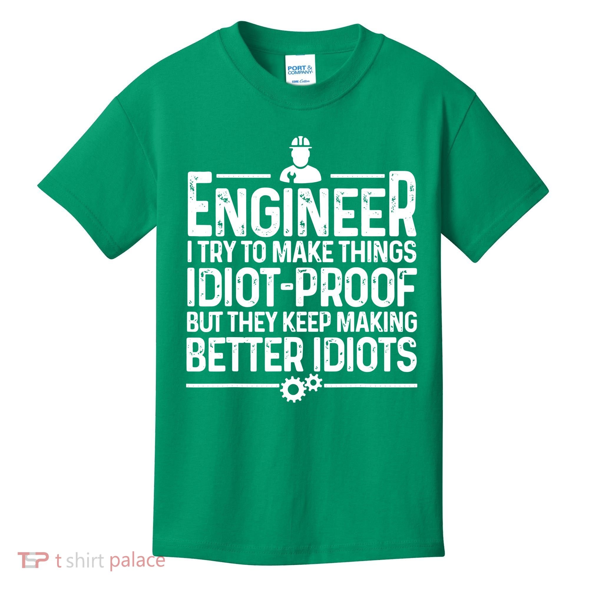 Funny Engineer Gift For Men Women Cool Engineering Mechanic Kids T-Shirt