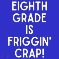 Funny Eighth Grade Is Friggin Crap Women's Tank Top thumb 5