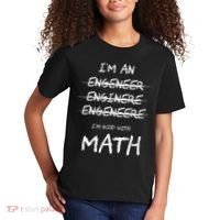 Funny Engineer Good With Math Bad At Spelling Engineering Kids T-Shirt thumb 2