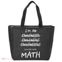 Funny Engineer Good With Math Bad At Spelling Engineering Tote Bag thumb 0
