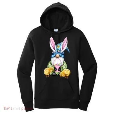 Funny Easter Gnome Women's Hoodie