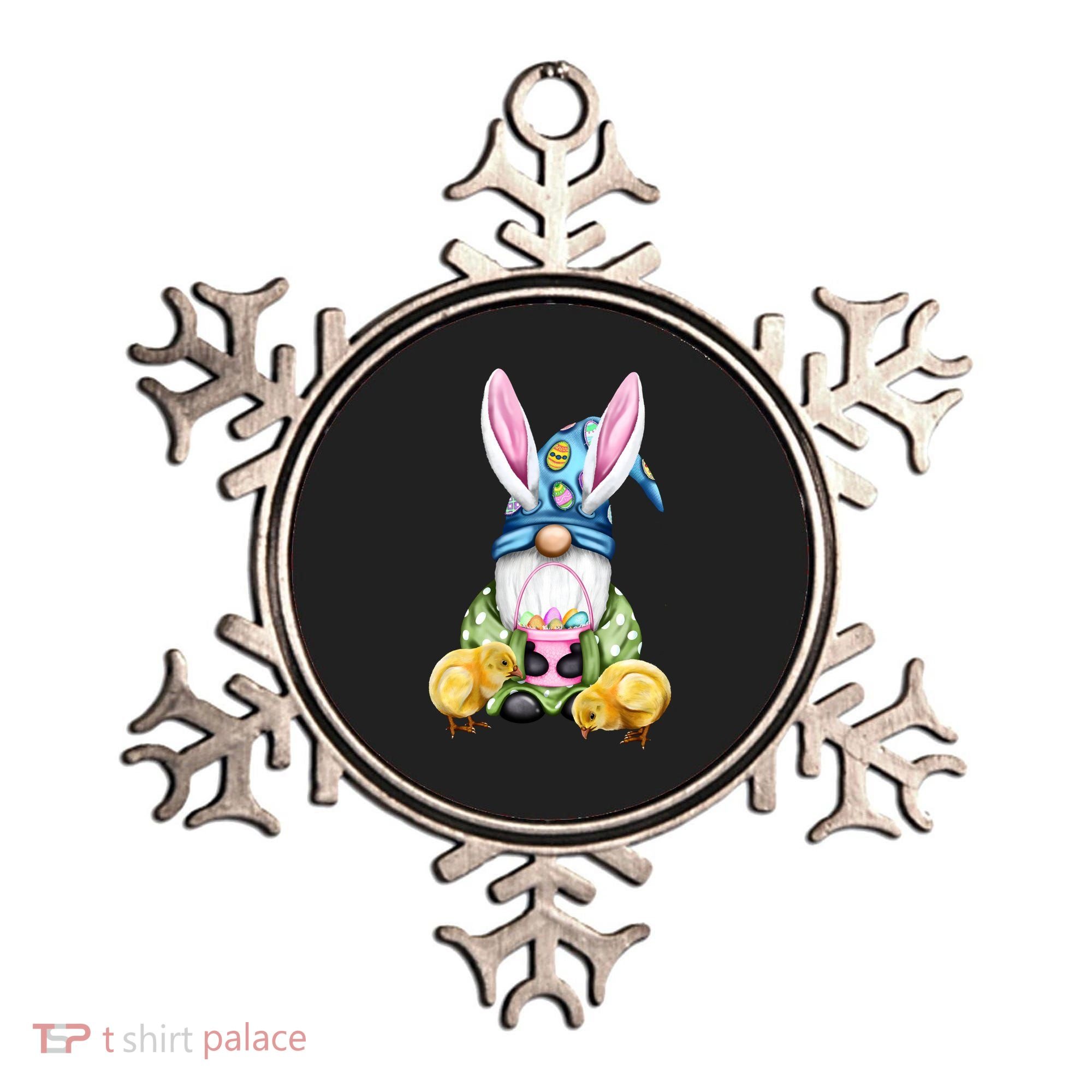 Funny Easter Gnome Ornament