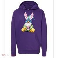Funny Easter Gnome Hoodie thumb 0