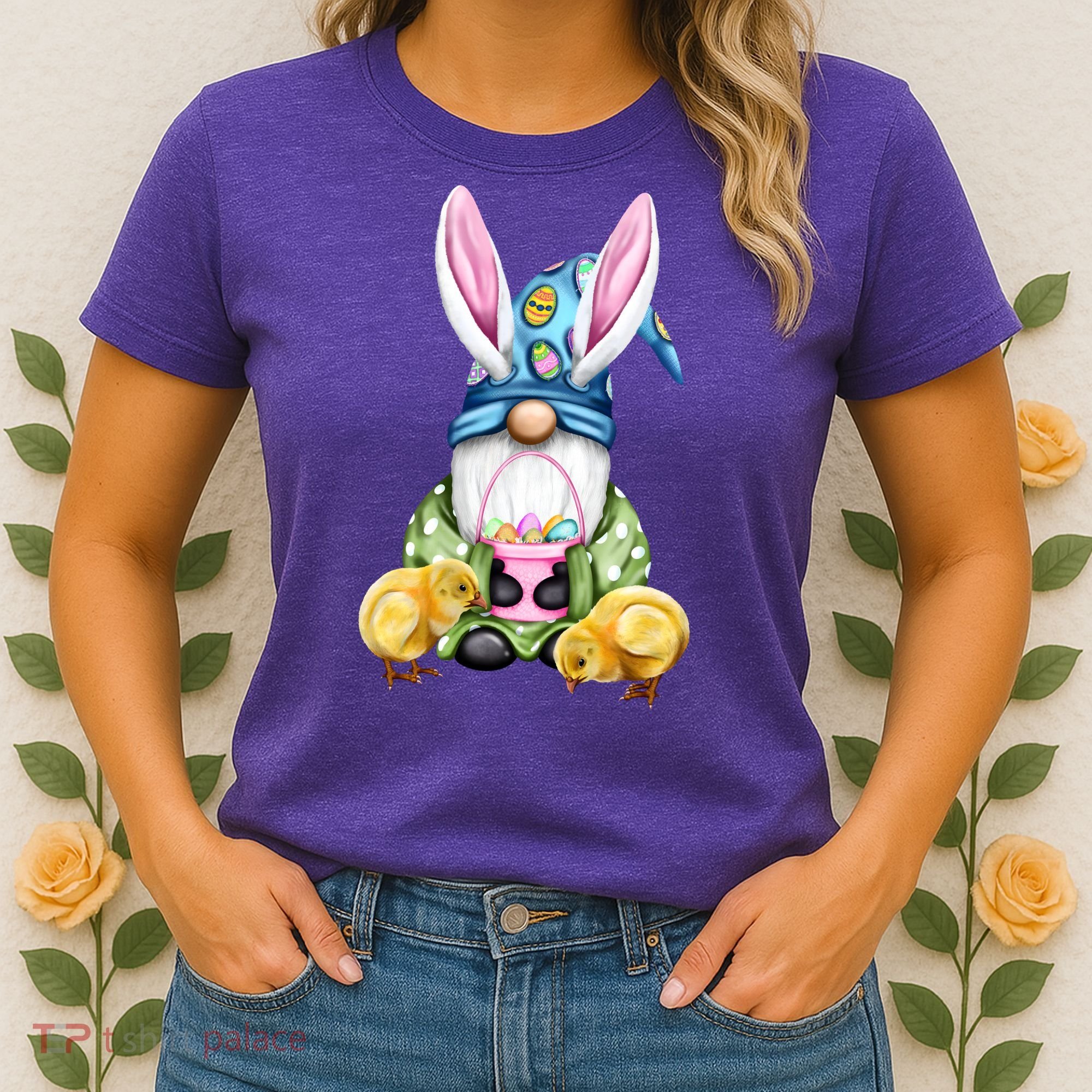 Funny Easter Gnome Women's T-Shirt
