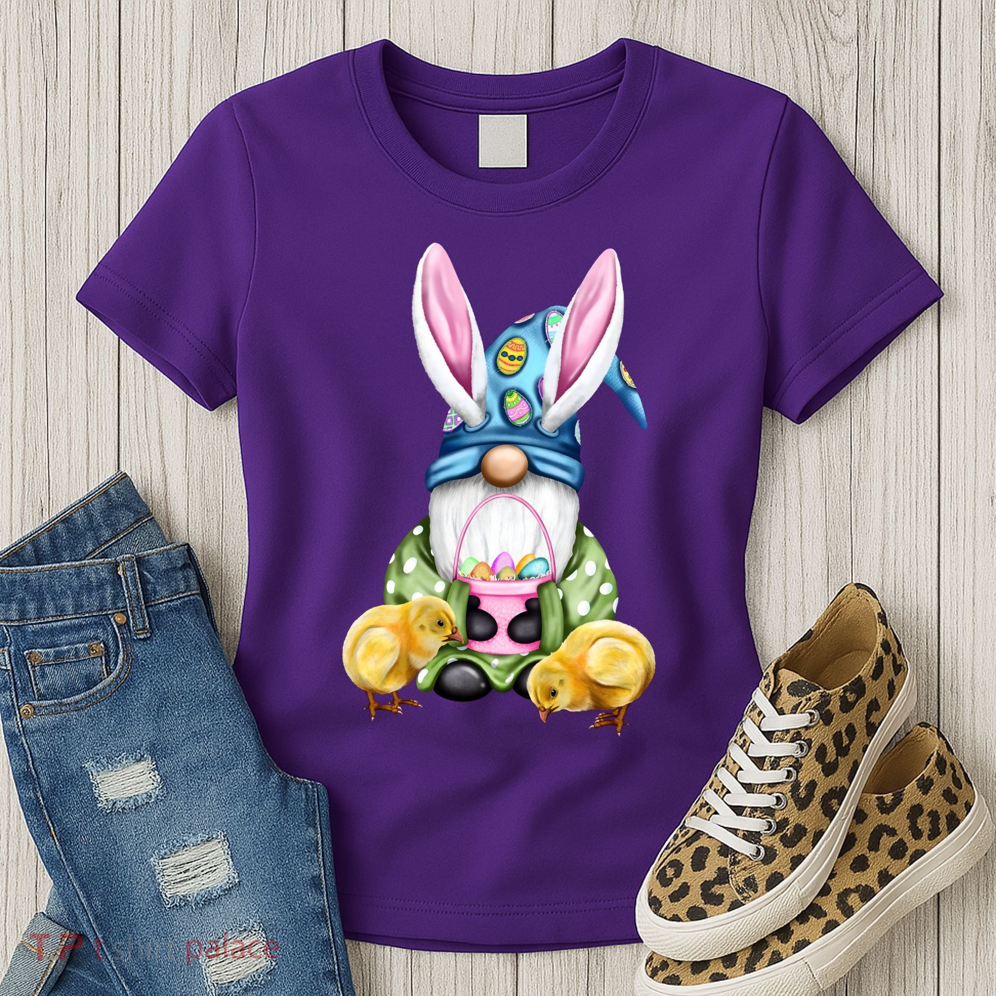 Funny Easter Gnome Women's T-Shirt