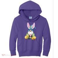 Funny Easter Gnome Kids Hoodie thumb 0