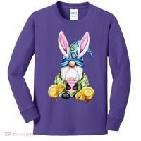 Funny Easter Gnome Kids Long Sleeve Shirt thumb 0