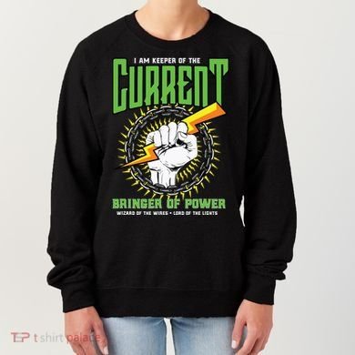 Funny Electrician Gift Electrical Engineer Lineman Women's Sweatshirt