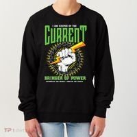 Funny Electrician Gift Electrical Engineer Lineman Women's Sweatshirt thumb 0