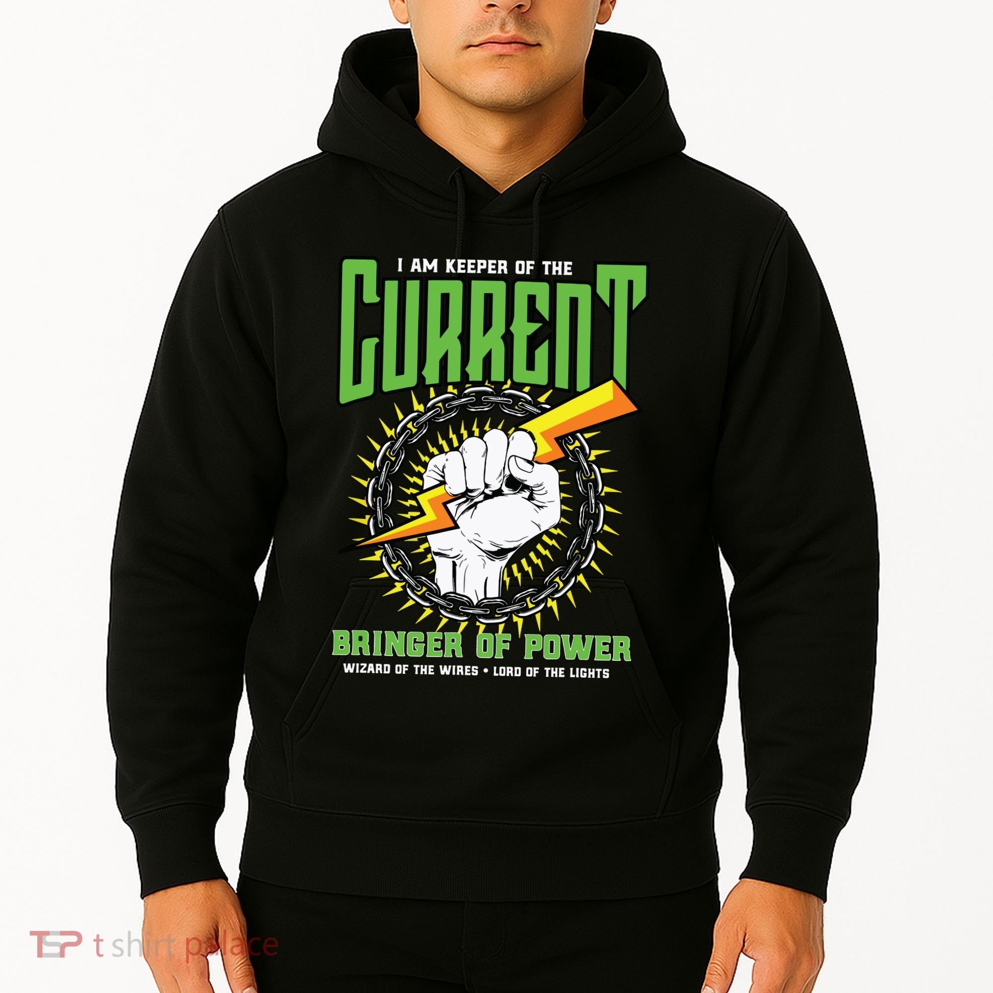 Funny Electrician Gift Electrical Engineer Lineman Hoodie