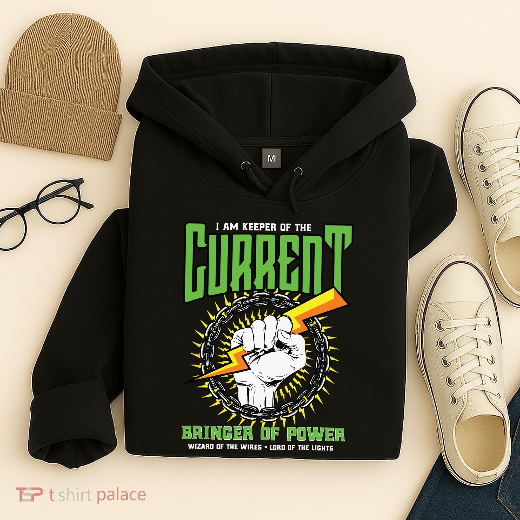 Funny Electrician Gift Electrical Engineer Lineman Hoodie