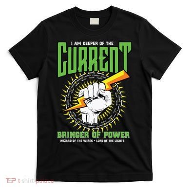 Funny Electrician Gift Electrical Engineer Lineman T-Shirt
