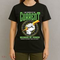 Funny Electrician Gift Electrical Engineer Lineman T-Shirt thumb 4