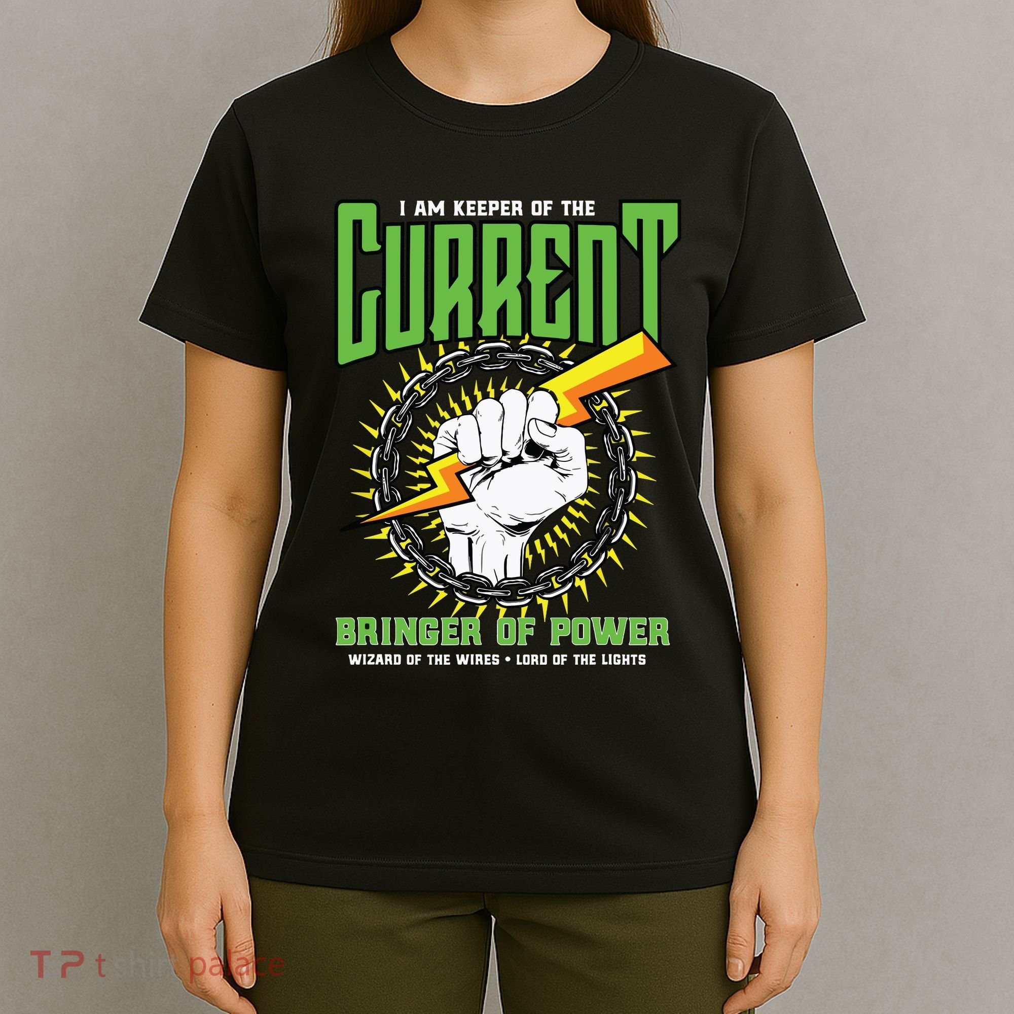 Funny Electrician Gift Electrical Engineer Lineman T-Shirt