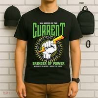 Funny Electrician Gift Electrical Engineer Lineman T-Shirt thumb 6