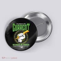 Funny Electrician Gift Electrical Engineer Lineman Button thumb 0