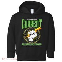 Funny Electrician Gift Electrical Engineer Lineman Toddler Hoodie thumb 0