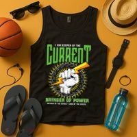 Funny Electrician Gift Electrical Engineer Lineman Tank Top thumb 4