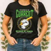 Funny Electrician Gift Electrical Engineer Lineman Women's T-Shirt thumb 2