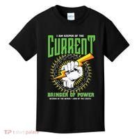 Funny Electrician Gift Electrical Engineer Lineman Kids T-Shirt thumb 0