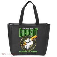 Funny Electrician Gift Electrical Engineer Lineman Tote Bag thumb 0