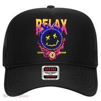 Flaming Emoji Globe Eyeball Smoke Hat thumb 0