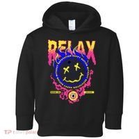 Flaming Emoji Globe Eyeball Smoke Toddler Hoodie thumb 0