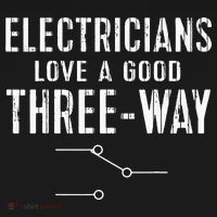 Funny Electrician Gift for Three Way Electrical Engineer Polo thumb 3